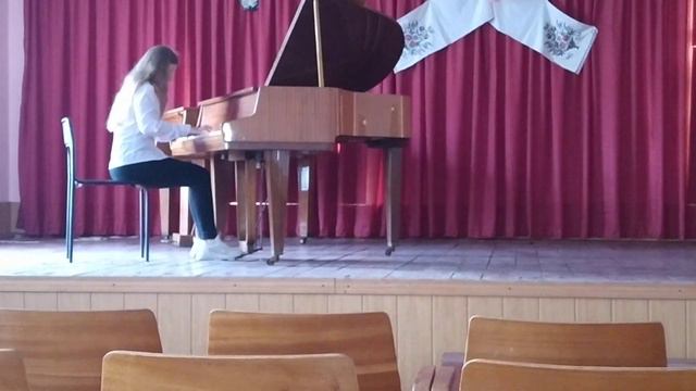 Пащенко Дарина,Джуринська ДМШ.Ф.Бургмюллер -"Гроза". смотреть онлайн