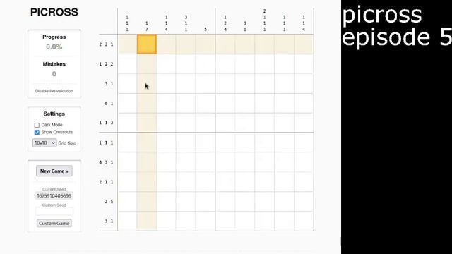 picross episode 5 смотреть онлайн