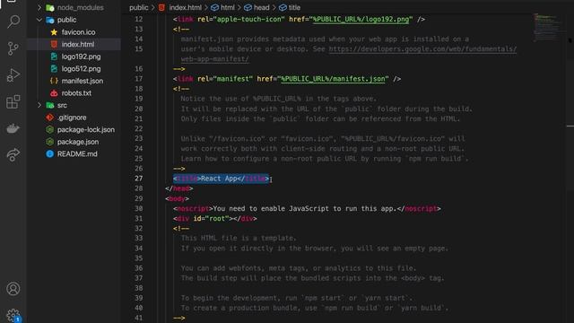 What does react look like in Visual Studio Code? смотреть онлайн