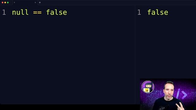 #01 JavaScript - null == undefined en JavaScript смотреть онлайн