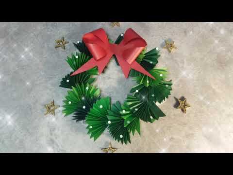 Рождественский венок своими руками смотреть онлайн