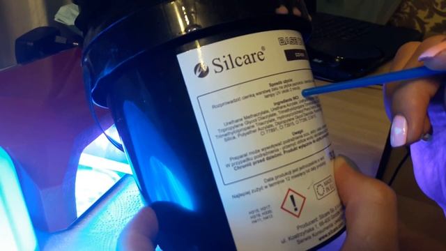Сравнение сушки  геля Silcare Cover в Uv лампе и гибридной лампе