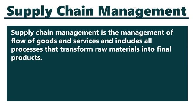 #1 SUPPLY CHAIN MANAGEMENT IN HINDI | Meaning & Concept | Supply Chain | BBA/MBA/Mcom | ppt смотреть онлайн