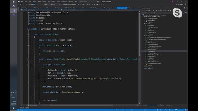 Building a GraphQL Server with .NET Core and C# | Code Geek смотреть онлайн