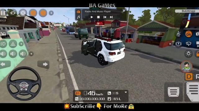 Toyota Fortuner Off-Road Car Mod Bus Simulator Indonesia - Mod Bussid - Android Games 2021 смотреть онлайн