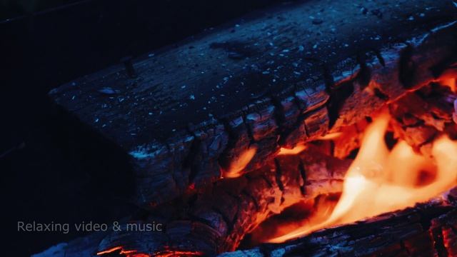 Костёр 4K! Пение птиц! Сверчки! Медитация! смотреть онлайн