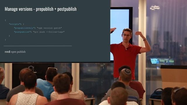 Version Management with NPM By Ron Apelbaum смотреть онлайн
