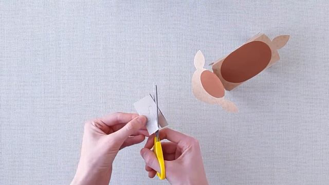 Как сделать Оленя из бумаги Новый год / How to make paper Reindeer Christmas Crafts | My Paper Ques смотреть онлайн