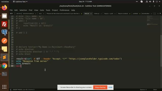How to Use Shell Scripts to Call an API and Get a Response | Bash Scripting Tutorial смотреть онлайн