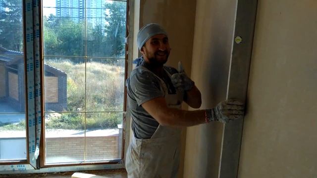 перевірка якості машинна штукатурка