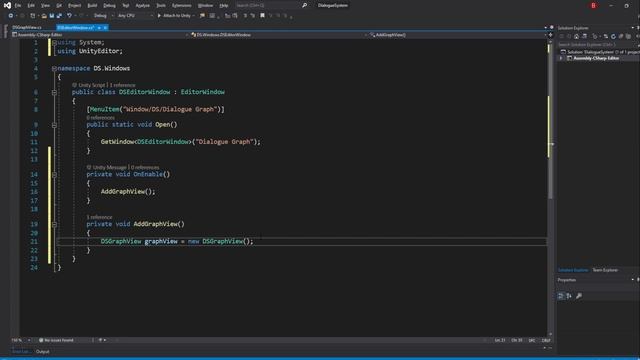Unity Dialogue System - Creating the Graph View смотреть онлайн