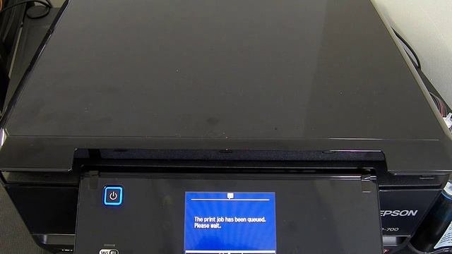 Ciss continuous ink system for Epson XP-700, XP700 printer смотреть онлайн