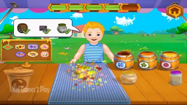 Rescue and Care for Bees | Kids Rescue and Care , Make Honey , Hive for Cute Bees | Game B смотреть онлайн