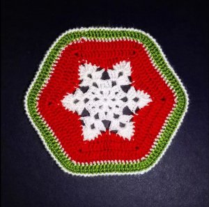 Салфетка-подставка крючком (2 часть). МАСТЕР КЛАСС