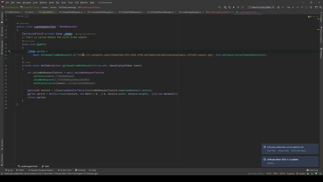 Load Image from URL across Internet using UniTask in UnityWebRequest Unity смотреть онлайн