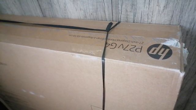 первый в мире обзор коробки монитора Hp P 27V G4 как его нести смотреть онлайн