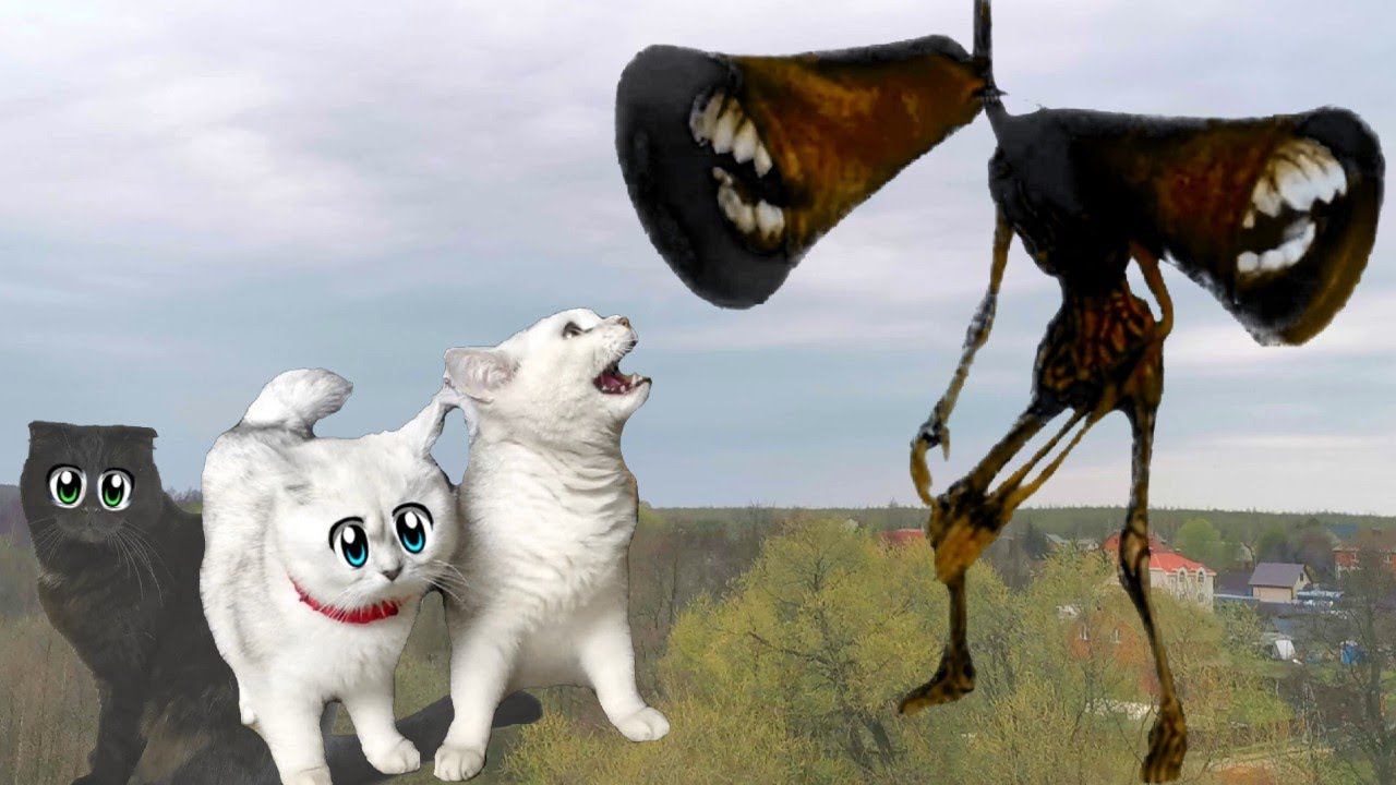 СИРЕНОГОЛОВЫЙ в РЕАЛЬНОЙ Жизни УКРАЛ Наших КОШЕК !!! смотреть онлайн