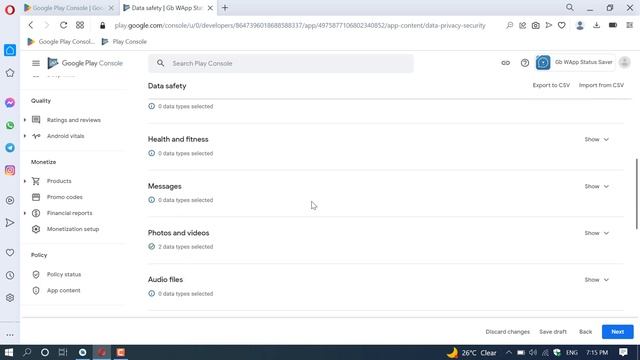 Invalid Data Safety section your app is not compliant with google play policies Solution Data Safet смотреть онлайн