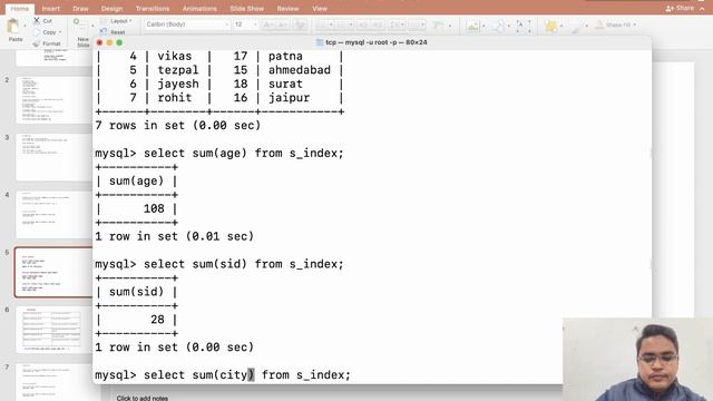 Count, Sum & Avg Function in SQL (Hindi) - Lecture #50 смотреть онлайн