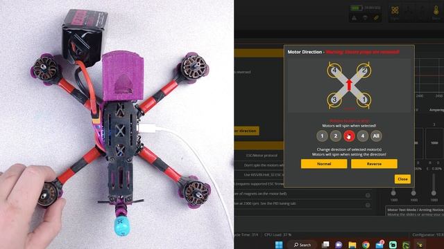 Let's get flashed! BetaFlight 4.3 and BlueJay with my custom tune // Bacon's Budget Build Step 4 смотреть онлайн
