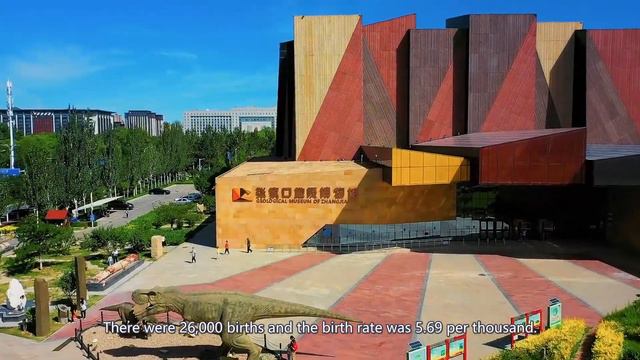 Aerial China：Zhangjiakou City, Hebei Province河北省張家口市 смотреть онлайн