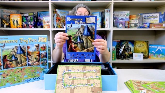 Unboxing Carcassonne Big Box смотреть онлайн