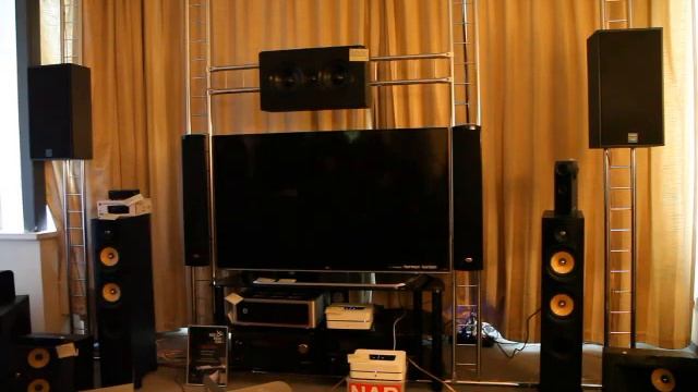 NAD @ Bluesound( streamer)@ PSB @ Hi-Fi & High End SHOW 2016 April Moskow смотреть онлайн