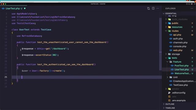#45 Testing Admin Users | Laravel 9 Essentials | Laravel 9 Tutorial смотреть онлайн