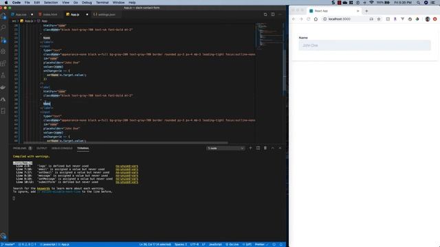 Super Easy Contact Form - Slack Webhooks and React смотреть онлайн