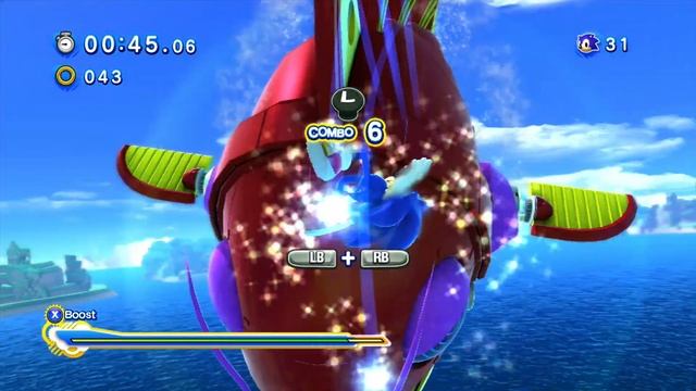 Sonic Generations Green Hill Act 2 Time Attack 1:19.76 (Superspeed, Skills equipped) смотреть онлайн
