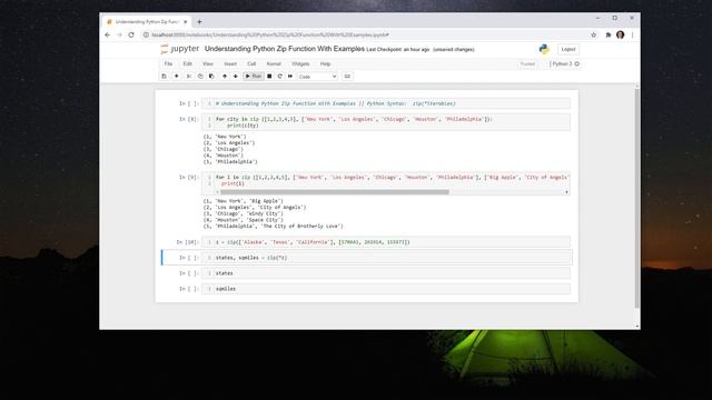Understanding PYTHON ZIP Function With Examples смотреть онлайн