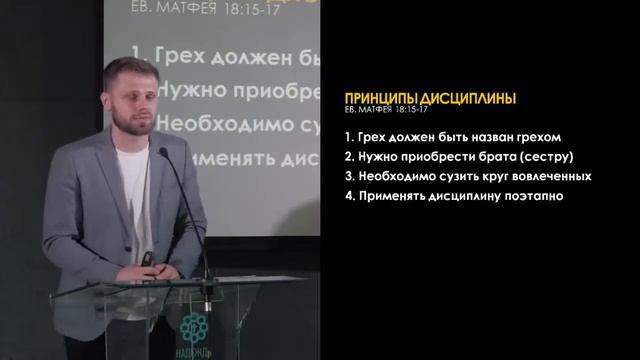 Церковная дисциплина | 26.06.2022 | Тертышный Дмитрий смотреть онлайн