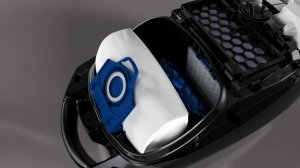 Пылесос Miele C1 | правильная установка фильтра моторного отсека