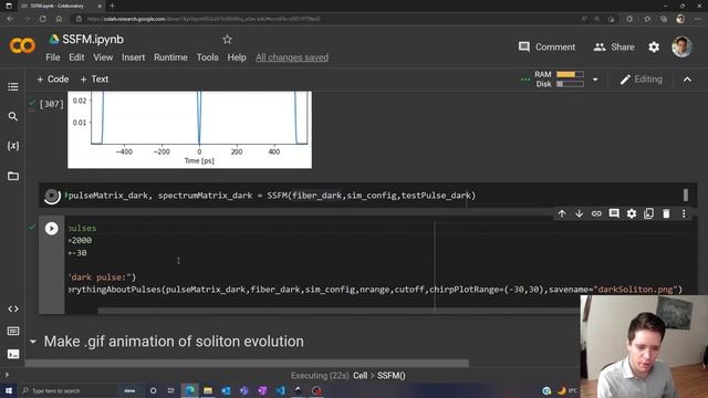 Simulating Dark Solitons in python! смотреть онлайн