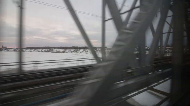 Железнодорожный мост через р. Вятка в Котельниче смотреть онлайн