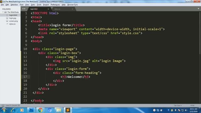 Login Form using Html Css Responsive смотреть онлайн