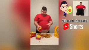 Nikocado Avocado Smashing And Wasting Food In Short Video Compilation