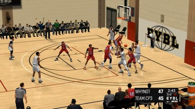 EYBL 2K22 | TEAM WHY NOT vs TEAM CP3 смотреть онлайн