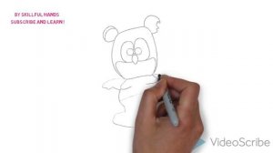 How to Draw a Gummy bear / Как нарисовать Мишку Гамми