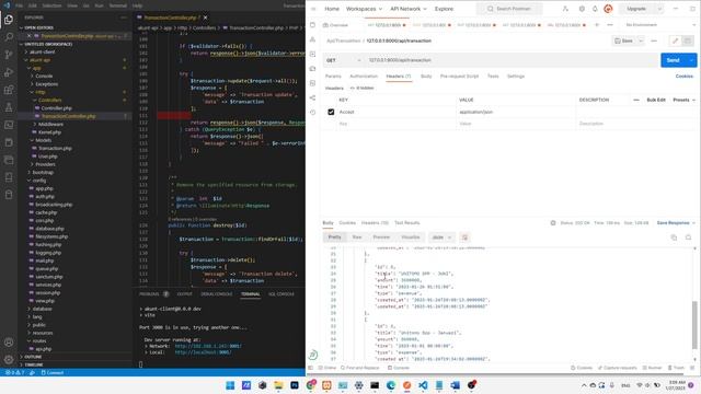 Buat API untuk Insert, Update, Delete dan View data dari tabel menggunakan framework Laravel9,Vue.j смотреть онлайн