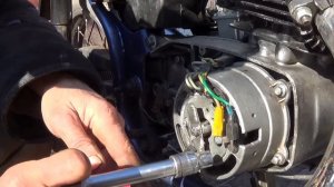 Как правильно выставить зажигание БСЗ Jawa 638