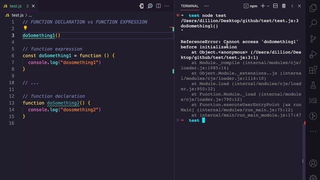 Function Declaration and Function Expression | The Difference in JS смотреть онлайн