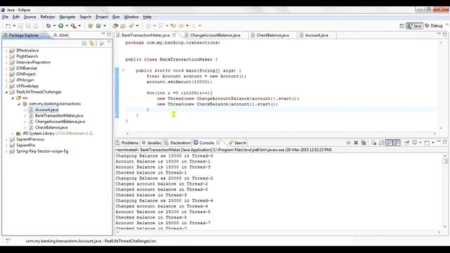 Java Threads Race Condition Real Life Scenario смотреть онлайн