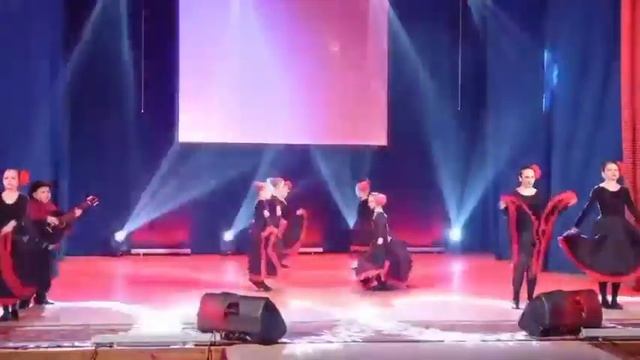 Эстрадный танец "Испанская гитара". Студия танца "Galaktica" смотреть онлайн