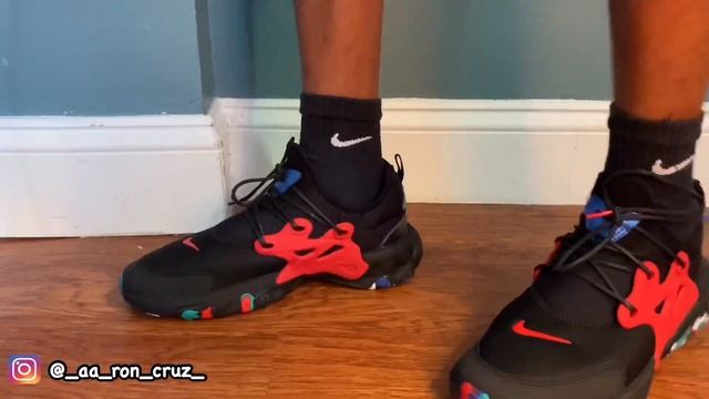 QUICK NIKE REACT PRESTO UNBOXING & ON FEET REVIEW смотреть онлайн