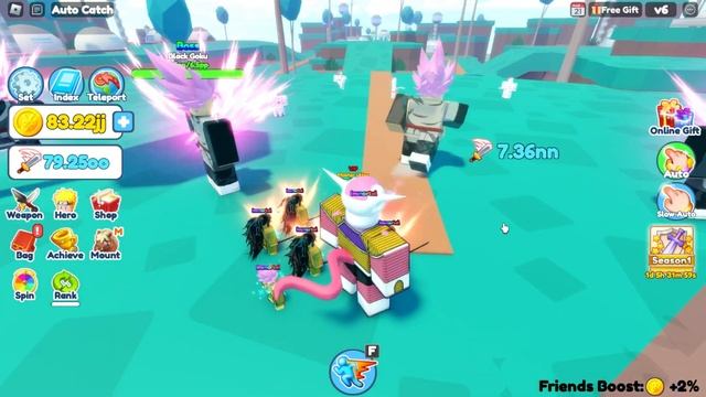 How To Get FREE Huge Hero FAST Anime Catching Simulator смотреть онлайн