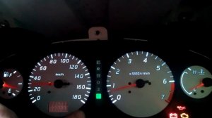 Калибровка панели приборов Nissan Bassara 4