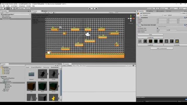 [Unity Asset] Simple 3d Tile MapEditor смотреть онлайн
