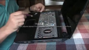 РАЗБОРК ЧИСТКА НОУТА DNS TWC-N13M-GE2 (0163417)