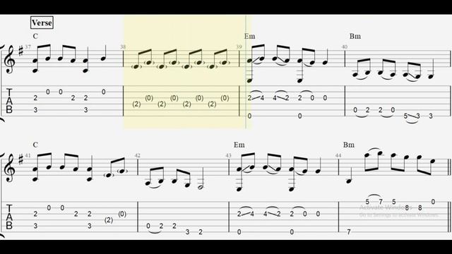 Lovely (Billie Eilish ft. Khalid) - Fingerstyle Guitar Tab смотреть онлайн